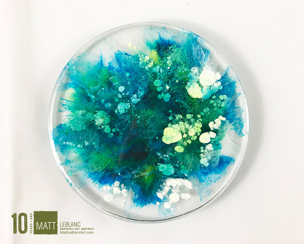 Matt LeBlanc Supernova Art - 3.5" round - 0010