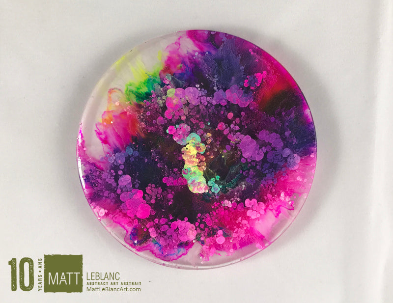 Matt LeBlanc Supernova Art - 3.5" round - 0014