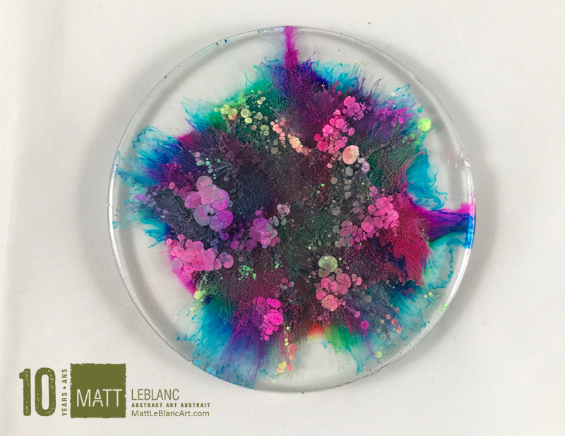 Matt LeBlanc Supernova Art - 3.5" round - 0016