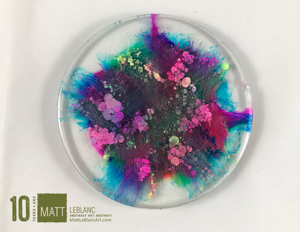 Matt LeBlanc Supernova Art - 3.5" round - 0016