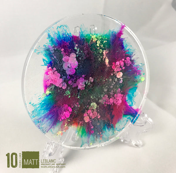 Matt LeBlanc Supernova Art - 3.5" round - 0016