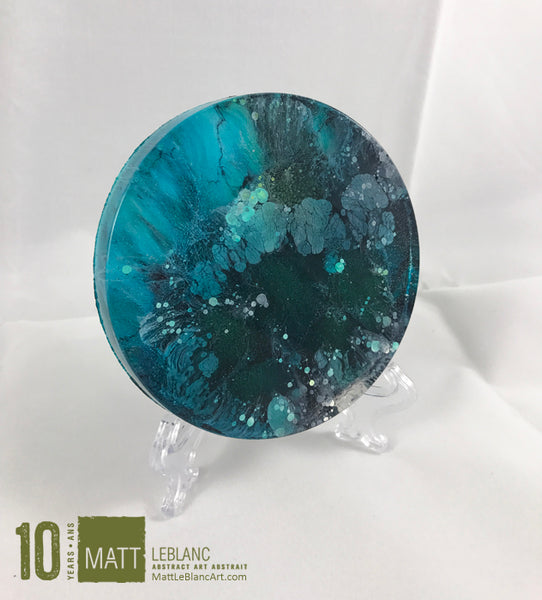 Matt LeBlanc Supernova Art - 3.5" round - 0020