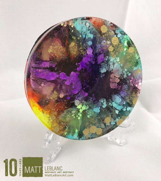 Matt LeBlanc Supernova Art - 3.5" round - 0021