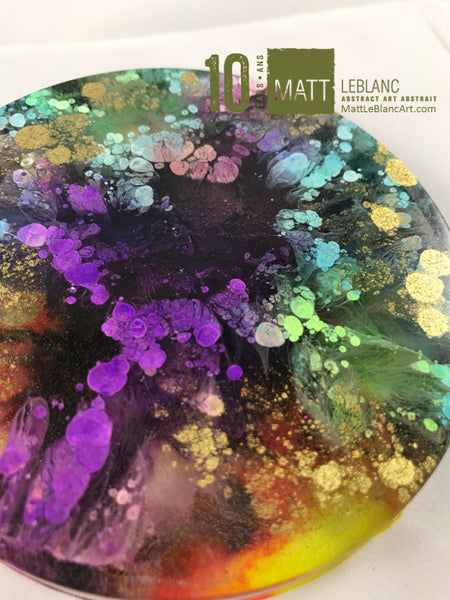 Matt LeBlanc Supernova Art - 3.5" round - 0021