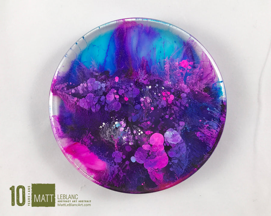 Matt LeBlanc Supernova Art - 3.5" round - 0022