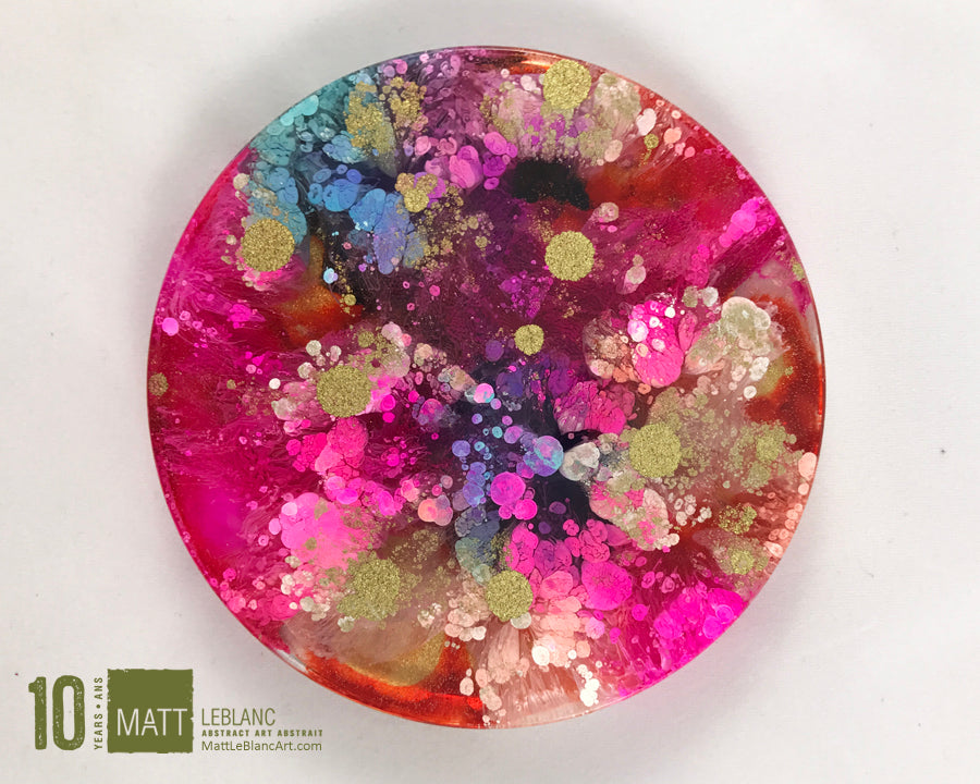 Matt LeBlanc Supernova Art - 3.5" round - 0027
