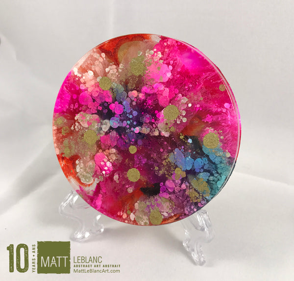 Matt LeBlanc Supernova Art - 3.5" round - 0027