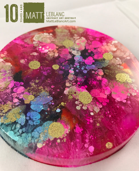 Matt LeBlanc Supernova Art - 3.5" round - 0027