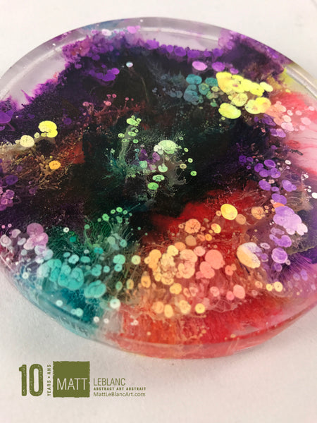 Matt LeBlanc Supernova Art - 3.5" round - 0030