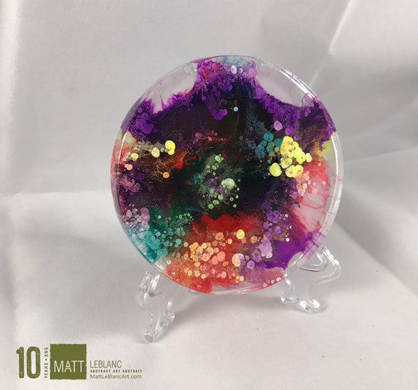 Matt LeBlanc Supernova Art - 3.5" round - 0030