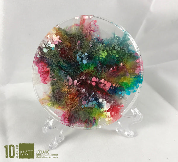 Matt LeBlanc Supernova Art - 3.5" round - 0033