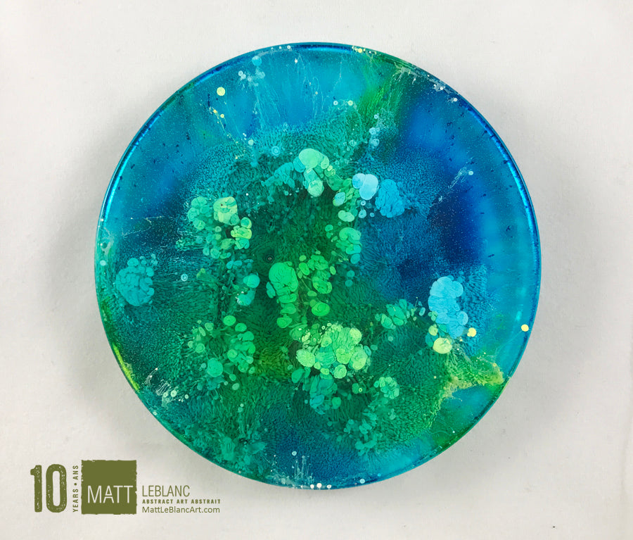 Matt LeBlanc Supernova Art - 3.5" round - 0037