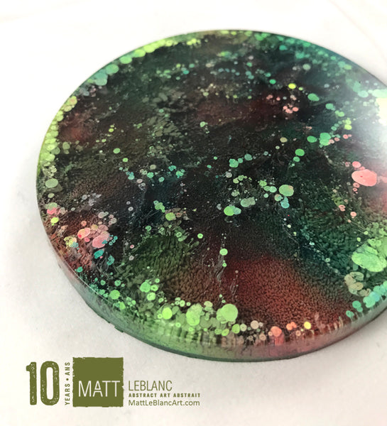 Matt LeBlanc Supernova Art - 3.5" round - 0048