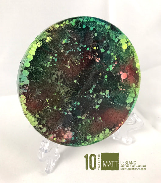 Matt LeBlanc Supernova Art - 3.5" round - 0048