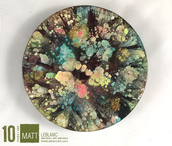 Matt LeBlanc Supernova Art - 3.5" round - 0046