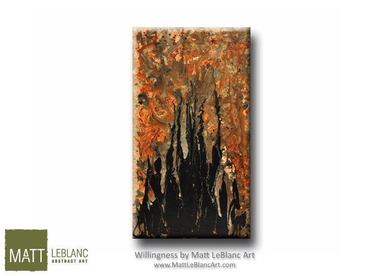 Portfolio - Willingness by Matt LeBlanc Art-24x48