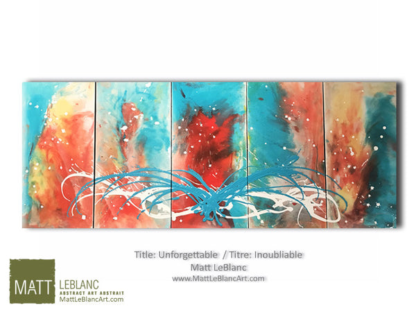 Unforgettable by Matt LeBlanc Art-24x60