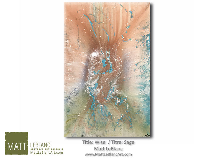 Portfolio - Wise by Matt LeBlanc Art-24x36