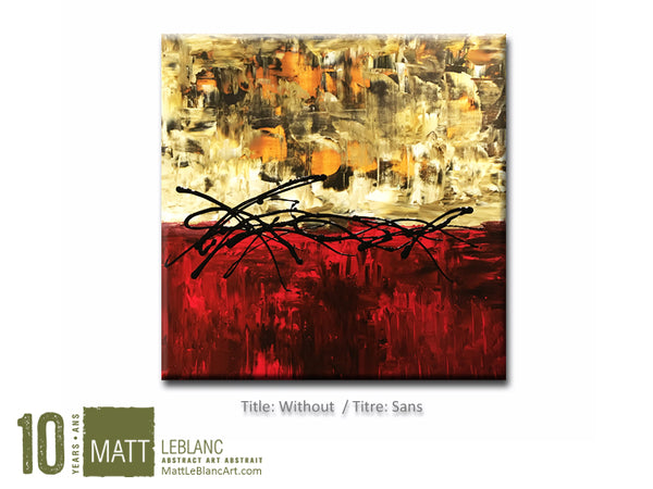 Without by Matt LeBlanc Art-24x24