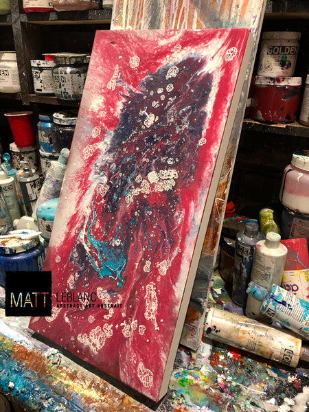 Beginning by Matt LeBlanc Art - 12x24