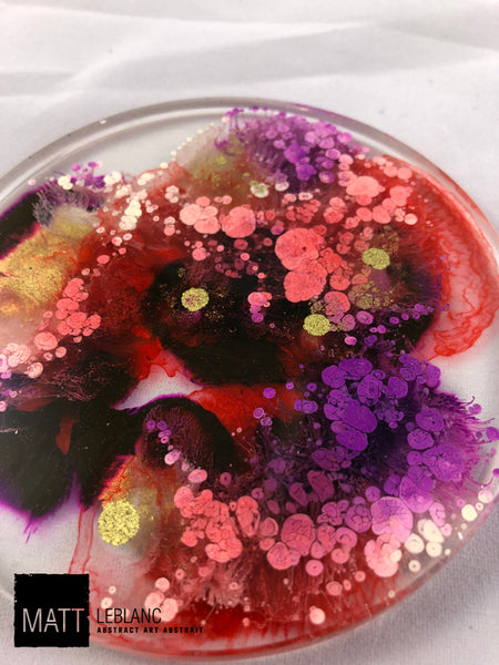 Matt LeBlanc Supernova Art - 3.5" round - 0068