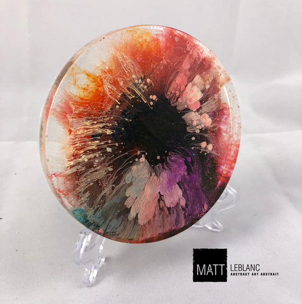Matt LeBlanc Supernova Art - 3.5" round - 0074