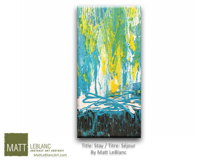 Stay by Matt LeBlanc Art - 12x24