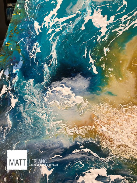 Portfolio - Worthy II by Matt LeBlanc Art-36x36