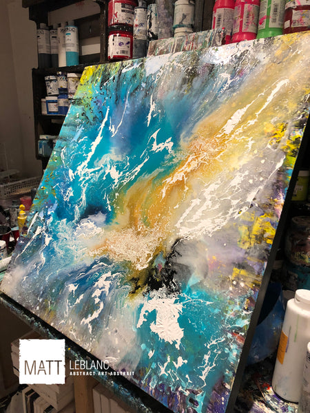 Portfolio - Worthy II by Matt LeBlanc Art-36x36