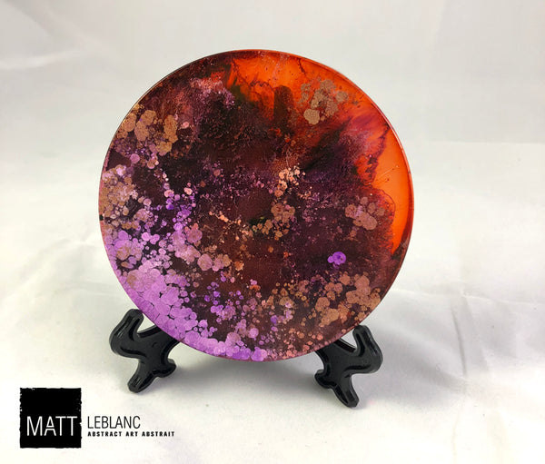 Matt LeBlanc Supernova Art - 3.5" round - 0079