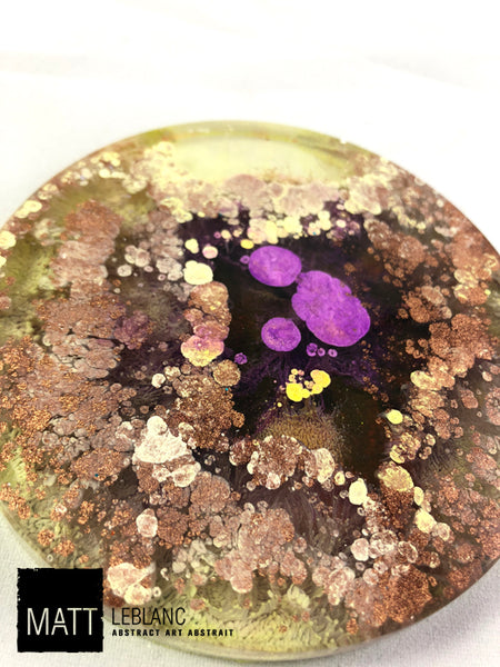 Matt LeBlanc Supernova Art - 3.5" round - 0085