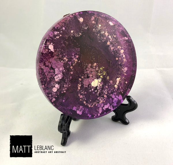 Matt LeBlanc Supernova Art - 3.5" round - 0088