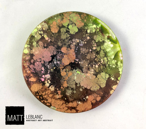Matt LeBlanc Supernova Art - 3.5" round - 0091
