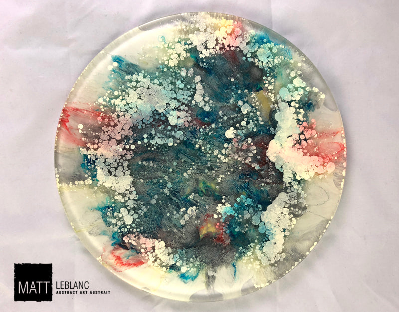 Supernova Art - 11" round - 0094