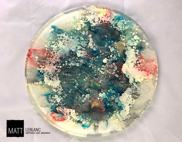 Supernova Art - 11" round - 0094