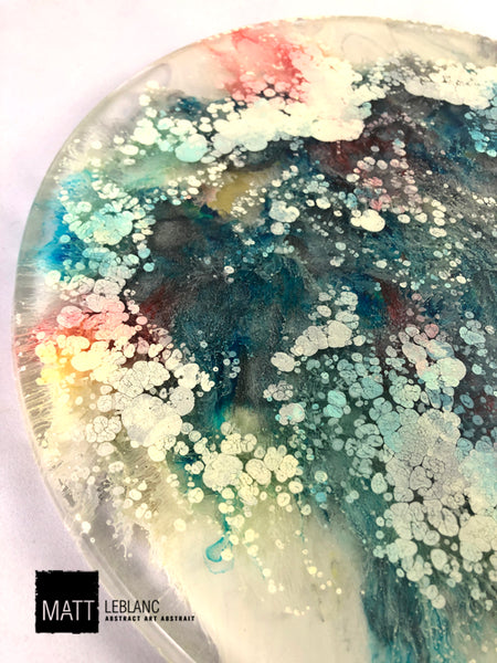 Supernova Art - 11" round - 0094