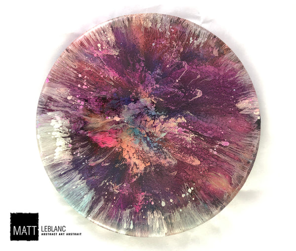 Supernova Art - 8.5" round - 0095