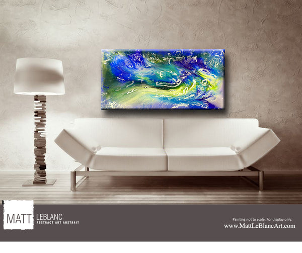 Seahorses by Matt LeBlanc Art-24x48