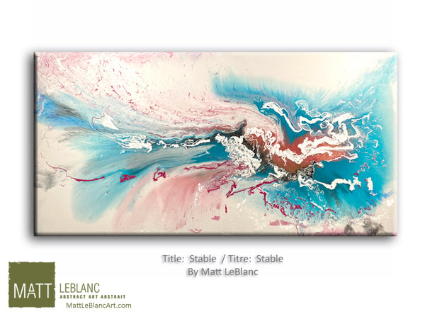 Stable by Matt LeBlanc Art-24x48