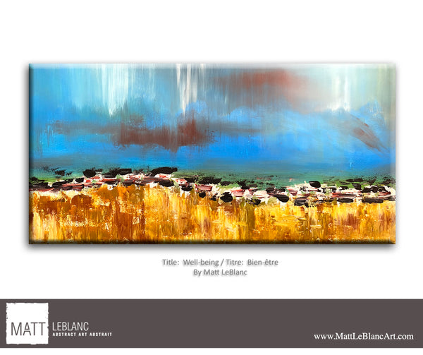 Portfolio - Well-being by Matt LeBlanc Art-24x48