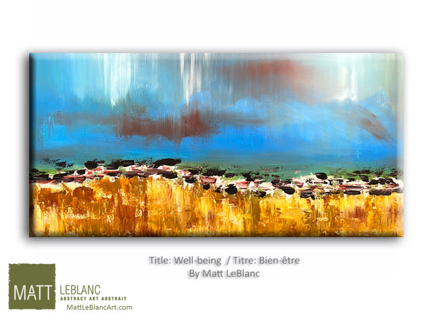 Portfolio - Well-being by Matt LeBlanc Art-24x48