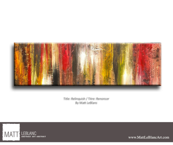 Portfolio - Relinquish by Matt LeBlanc Art-18x60