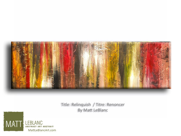 Portfolio - Relinquish by Matt LeBlanc Art-18x60
