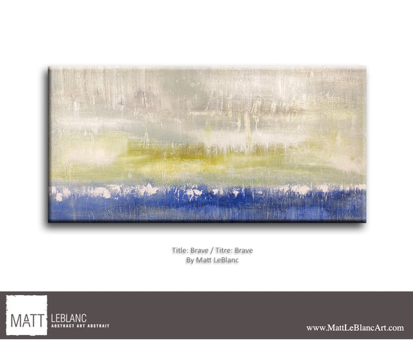 Brave by Matt LeBlanc Art-24x48