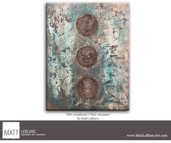 Reclaimed by Matt LeBlanc Art -27x36