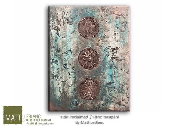 Reclaimed by Matt LeBlanc Art -27x36