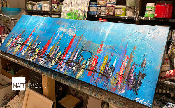 Admire by Matt LeBlanc Art - 18x60