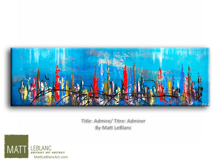 Admire by Matt LeBlanc Art - 18x60