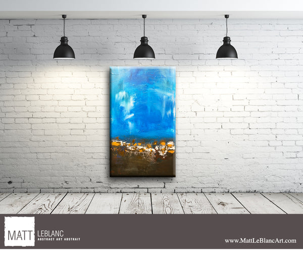 Instinctive by Matt LeBlanc Art-18x30