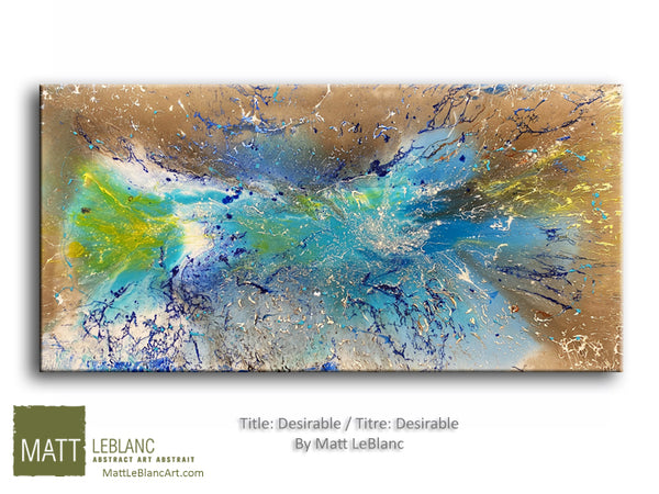 Desirable by Matt LeBlanc Art-24x48